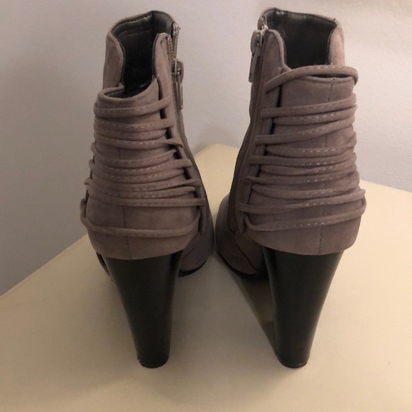 Gray Booties - Picture 3 of 5